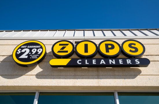 ZIPS signage outside a store