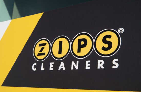 ZIPS Cleaners signage