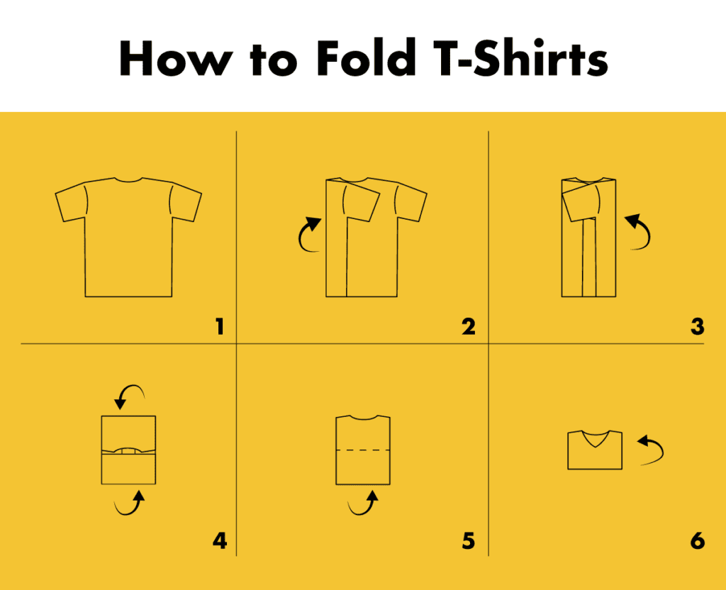 How to Fold T-Shirts